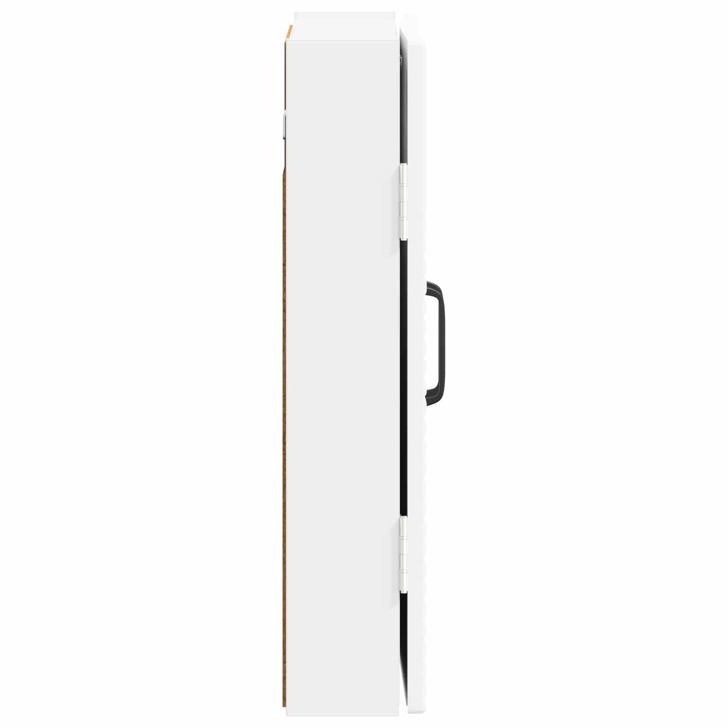 vidaXL Dartboard Cabinet HOORN High Gloss White 52.5 x 10.5 x 53.5 cm