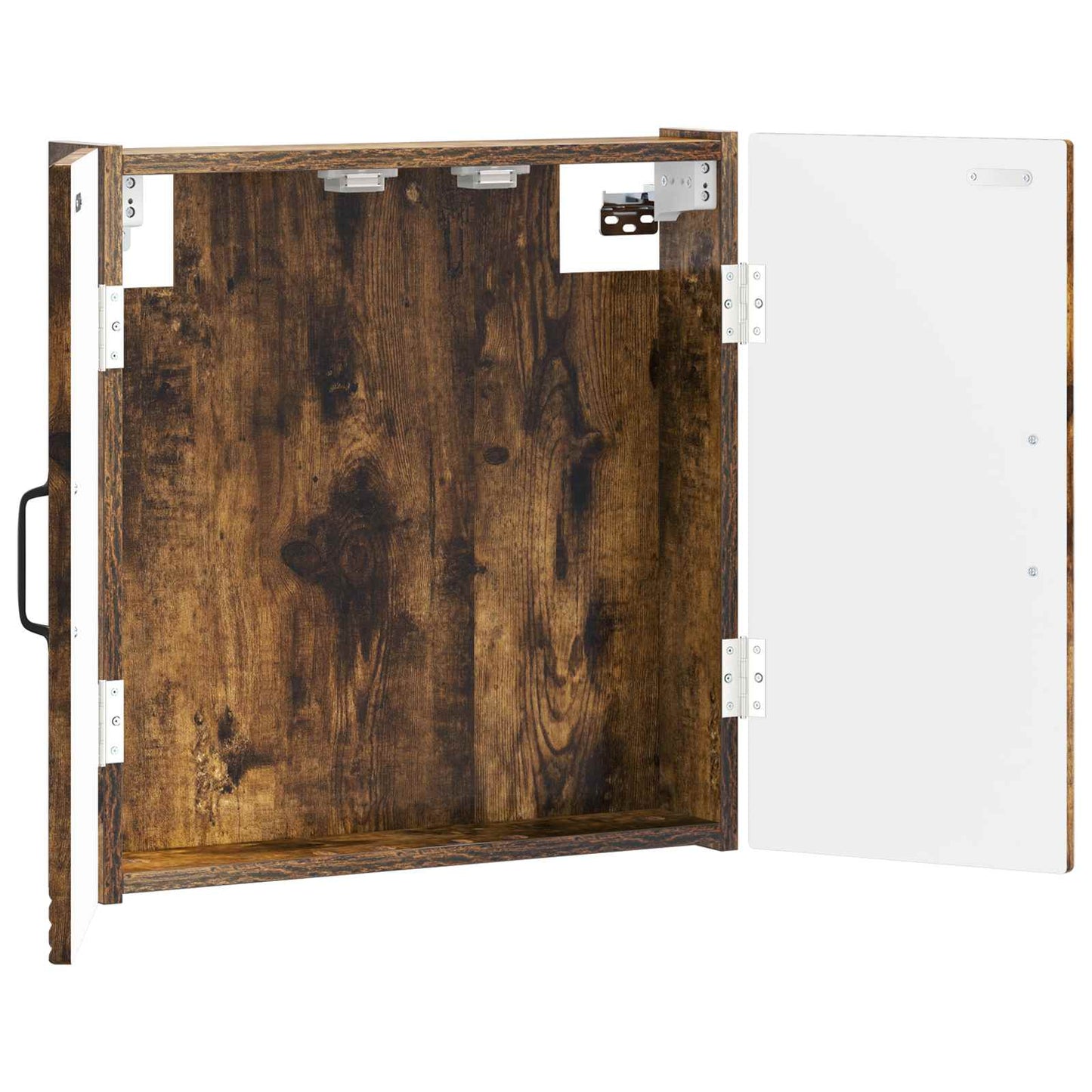 vidaXL Dartboard Cabinet HOORN Smoked Oak 52.5 x 10.5 x 53.5 cm