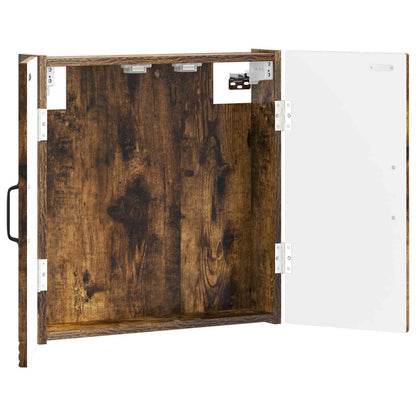 vidaXL Dartboard Cabinet HOORN Smoked Oak 52.5 x 10.5 x 53.5 cm