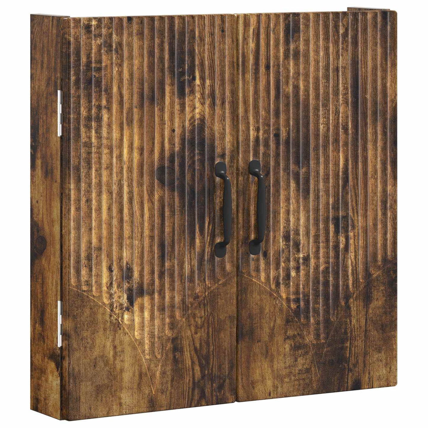 vidaXL Dartboard Cabinet HOORN Smoked Oak 52.5 x 10.5 x 53.5 cm
