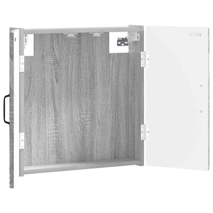 vidaXL Dartboard Cabinet HOORN Grey Sonoma 52.5 x 10.5 x 53.5 cm