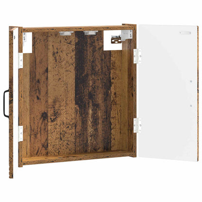 vidaXL Dartboard Cabinet HOORN Old Wood 52.5 x 10.5 x 53.5 cm