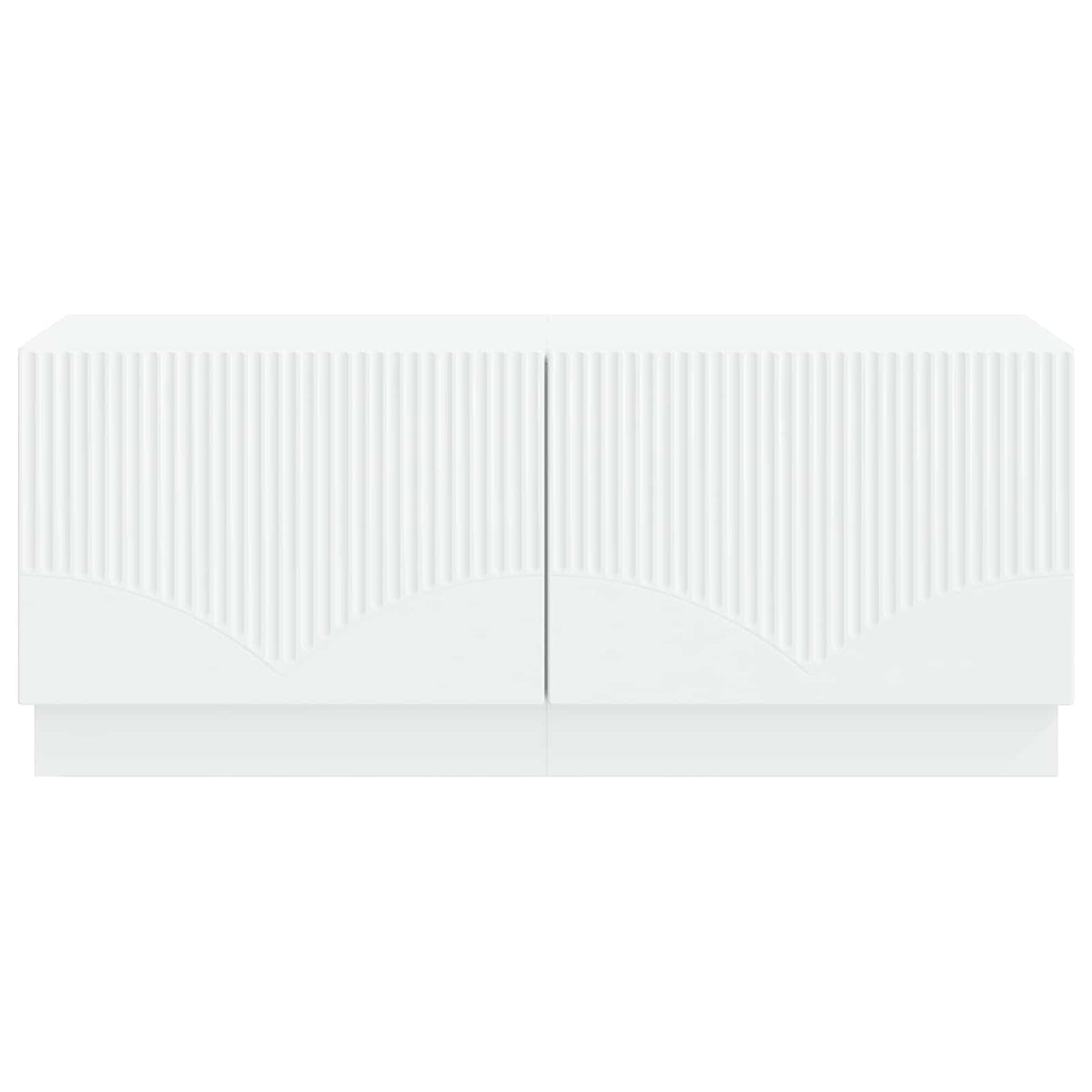 vidaXL TV Cabinet White Engineered Wood