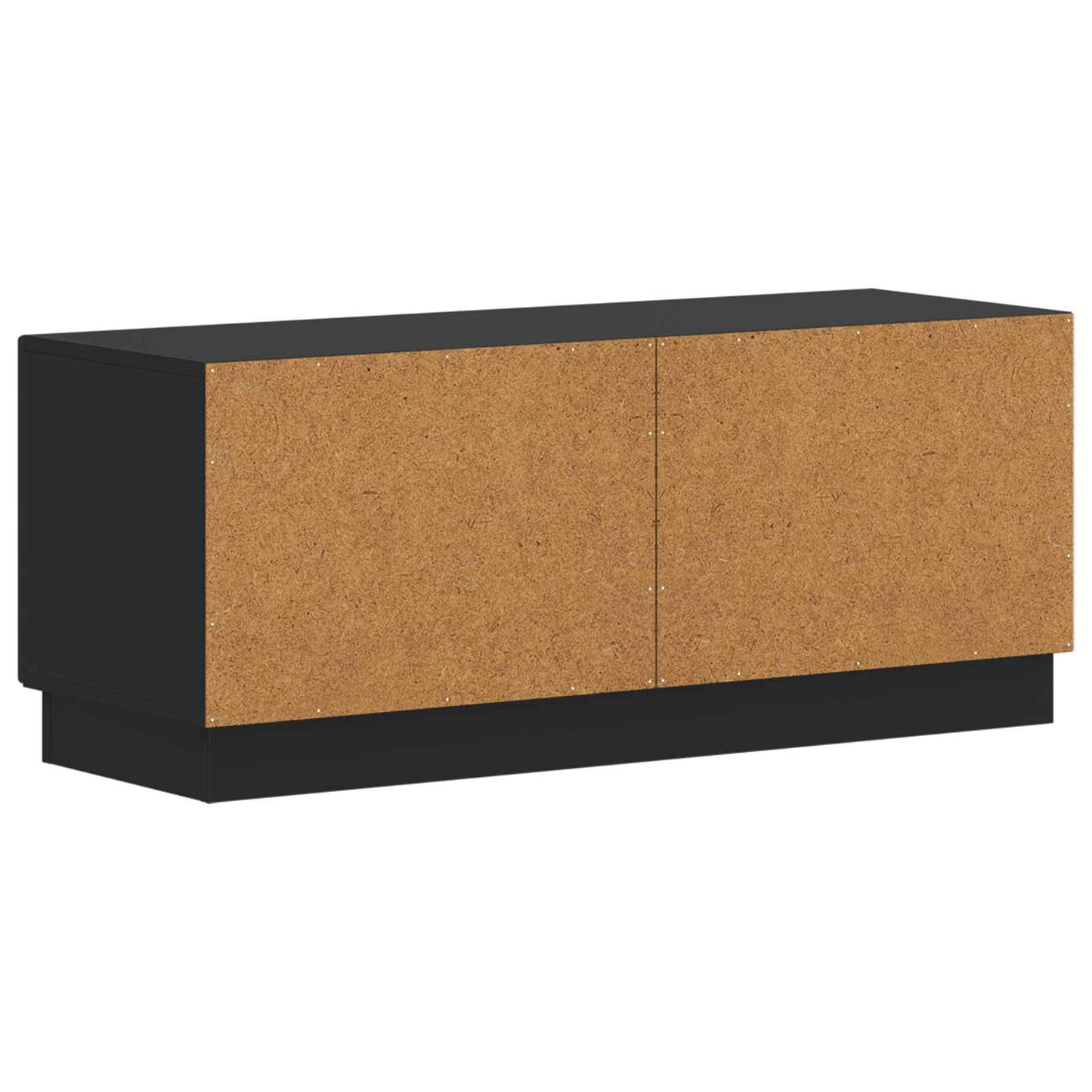 vidaXL TV Cabinet Black Engineered Wood