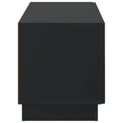 vidaXL TV Cabinet Black Engineered Wood