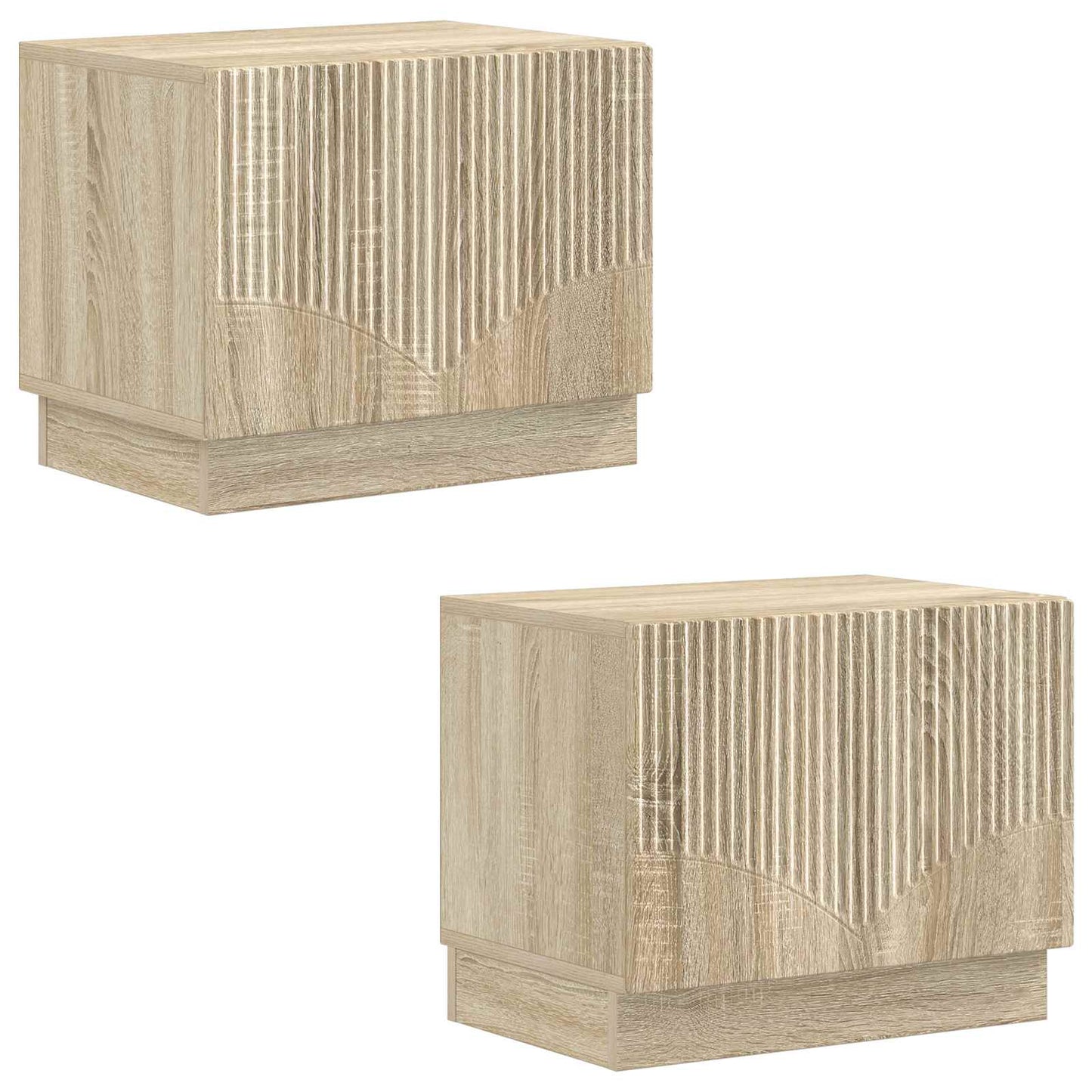 vidaXL TV Cabinet Sonoma Oak Engineered Wood
