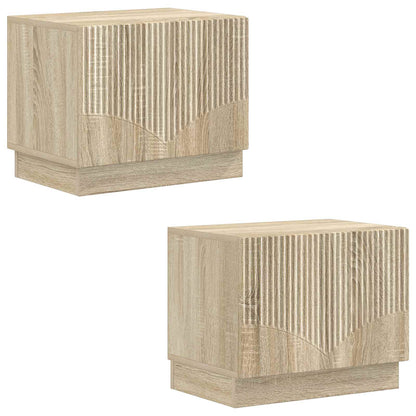 vidaXL TV Cabinet Sonoma Oak Engineered Wood