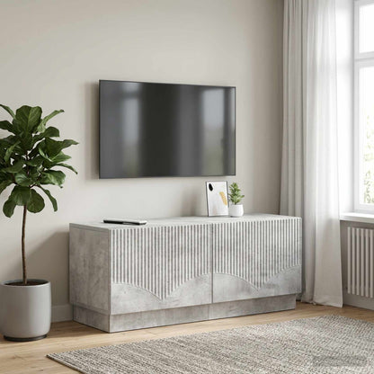 vidaXL TV Cabinet Concrete Grey Engineered Wood