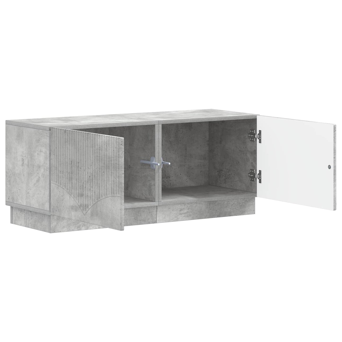 vidaXL TV Cabinet Concrete Grey Engineered Wood