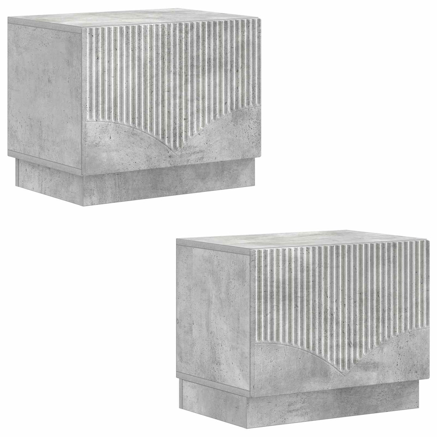 vidaXL TV Cabinet Concrete Grey Engineered Wood