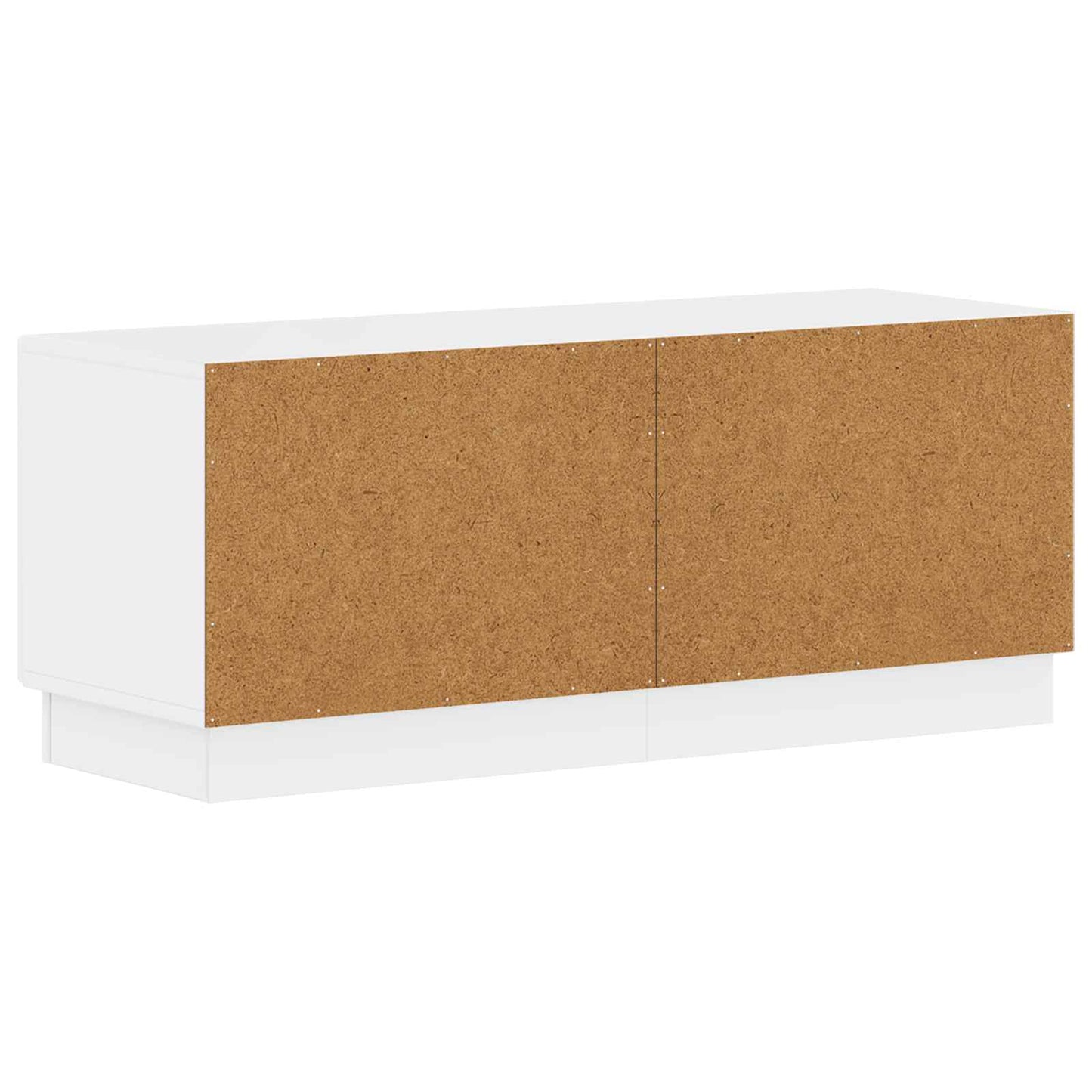 vidaXL TV Cabinet High Gloss White Engineered Wood