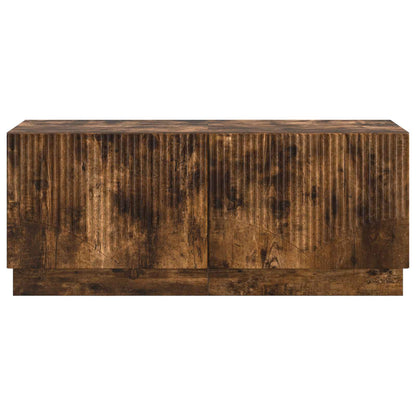 vidaXL TV Cabinet Smoked Oak Engineered Wood
