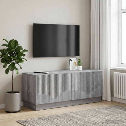 vidaXL TV Cabinet Grey Sonoma Engineered Wood