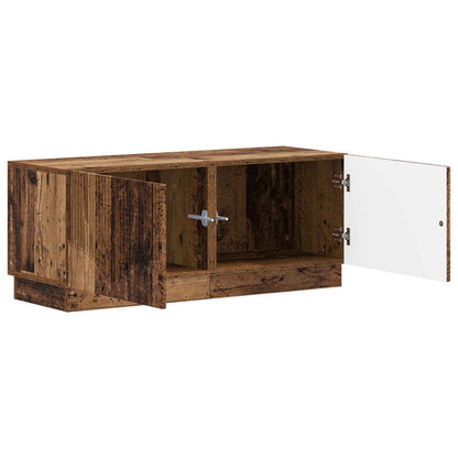 vidaXL TV Cabinet Old Wood Engineered Wood