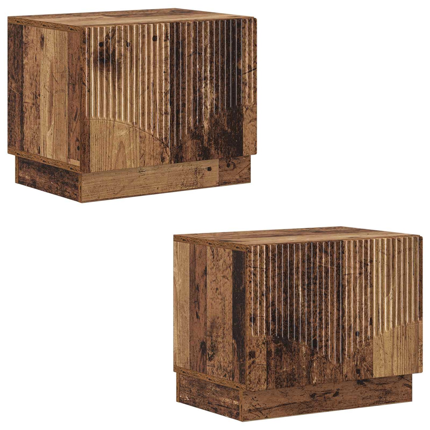 vidaXL TV Cabinet Old Wood Engineered Wood