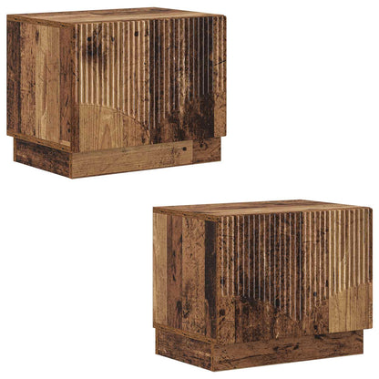vidaXL TV Cabinet Old Wood Engineered Wood