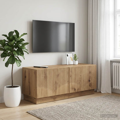 vidaXL TV Cabinet Artisan Oak Engineered Wood