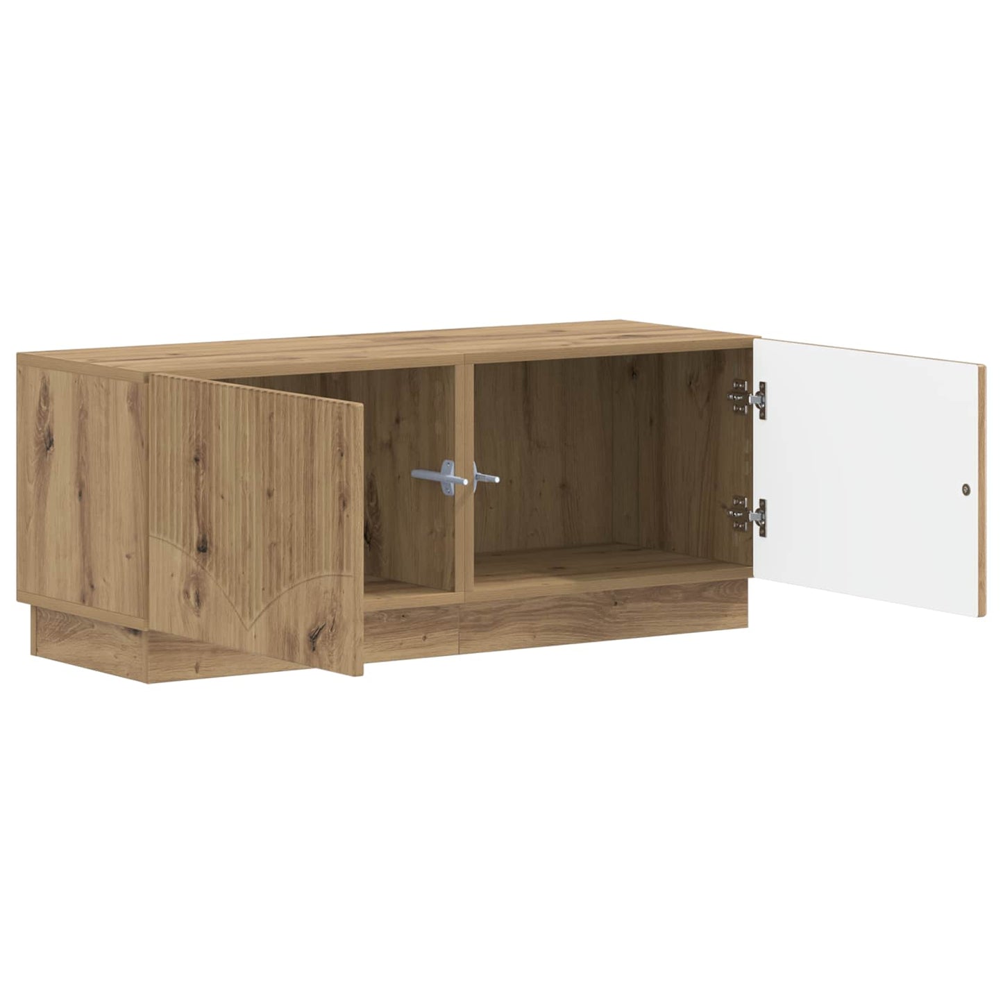 vidaXL TV Cabinet Artisan Oak Engineered Wood