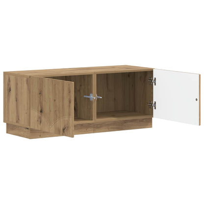 vidaXL TV Cabinet Artisan Oak Engineered Wood
