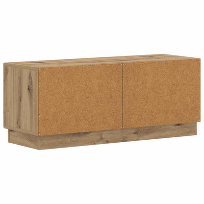 vidaXL TV Cabinet Artisan Oak Engineered Wood