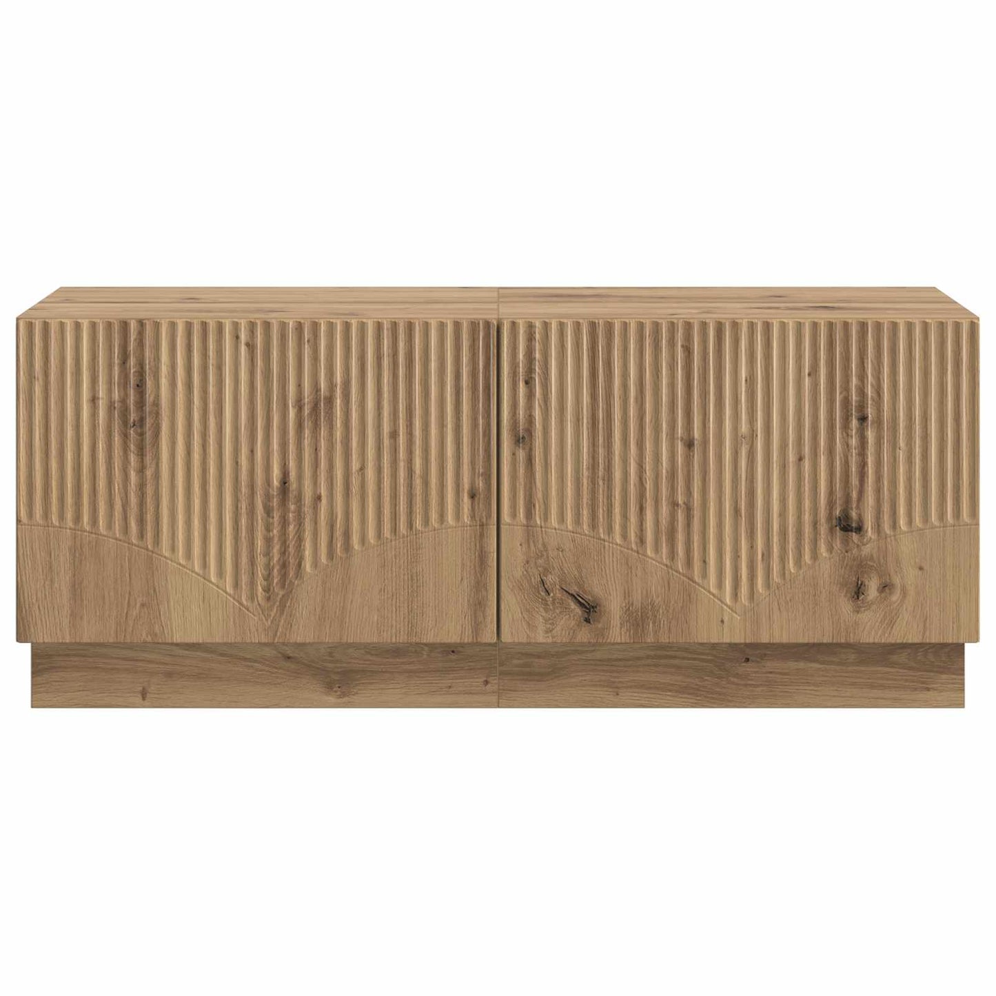 vidaXL TV Cabinet Artisan Oak Engineered Wood