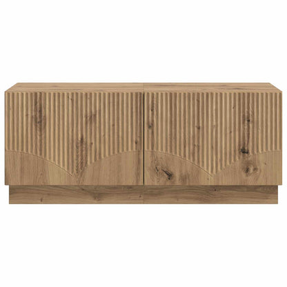 vidaXL TV Cabinet Artisan Oak Engineered Wood