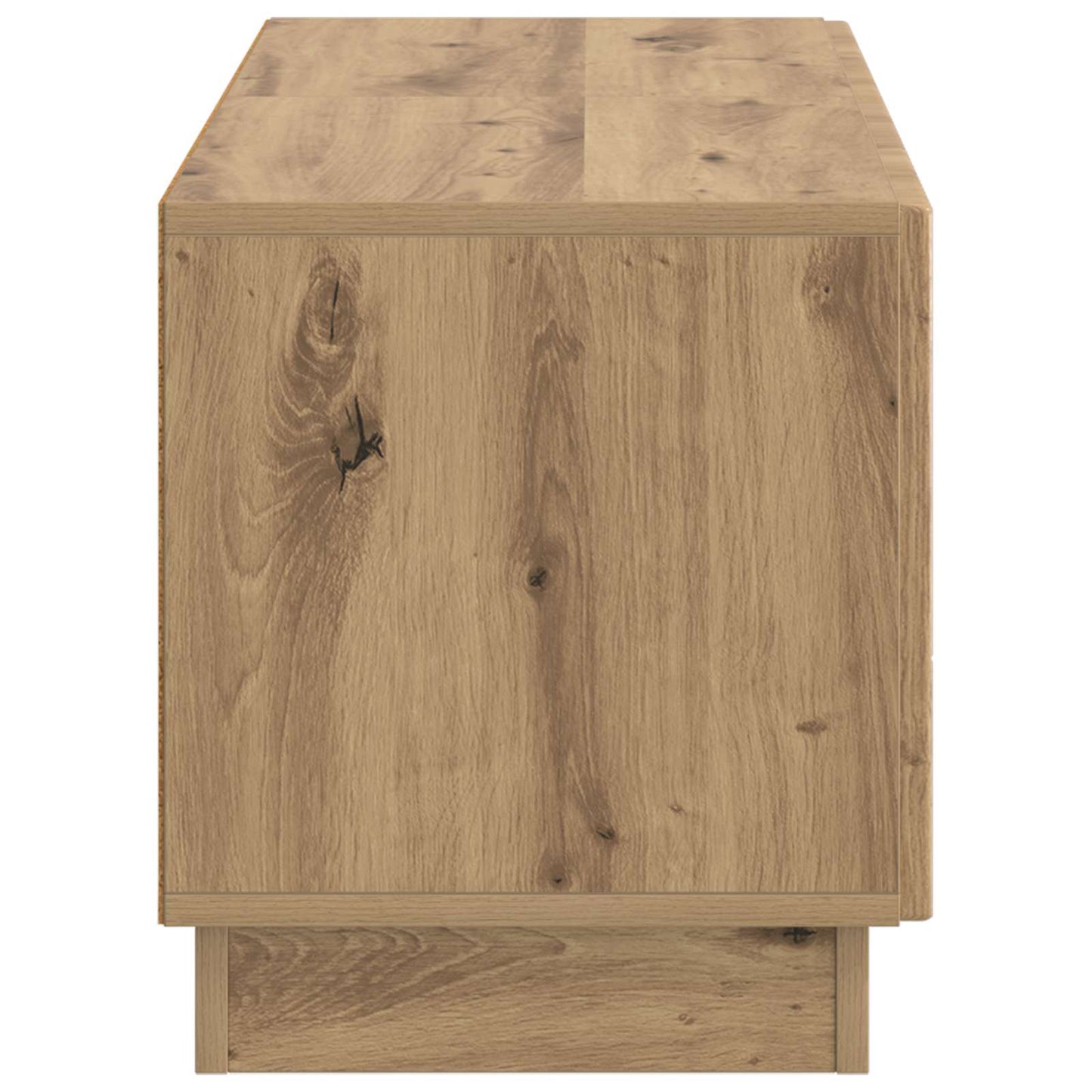 vidaXL TV Cabinet Artisan Oak Engineered Wood