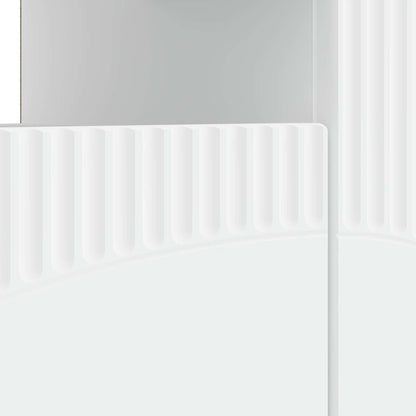 vidaXL LED TV Cabinet White Engineered Wood