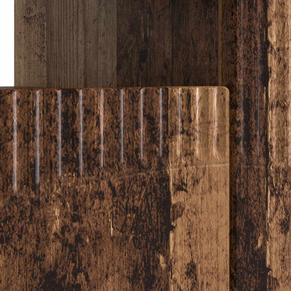 vidaXL LED TV Cabinet Old Wood Engineered Wood
