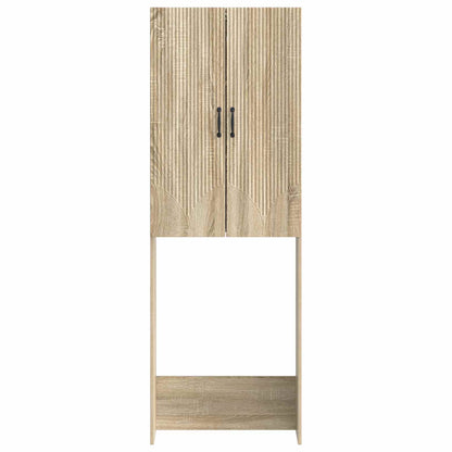 vidaXL Toilet Cabinet HOORN Sonoma Oak 66 x 25.5 x 190 cm