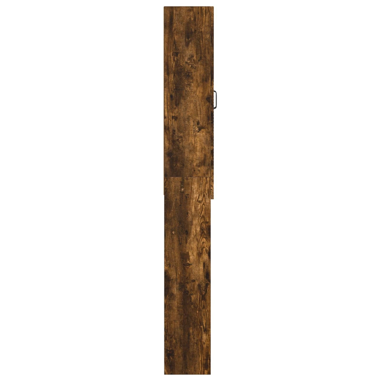 vidaXL Toilet Cabinet HOORN Smoked Oak 66 x 25.5 x 190 cm
