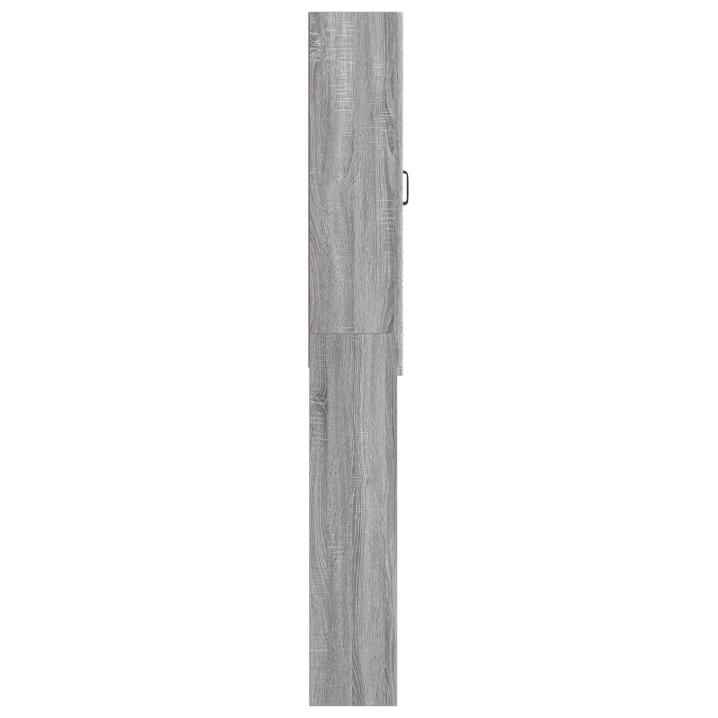 vidaXL Toilet Cabinet HOORN Grey Sonoma 66 x 25.5 x 190 cm