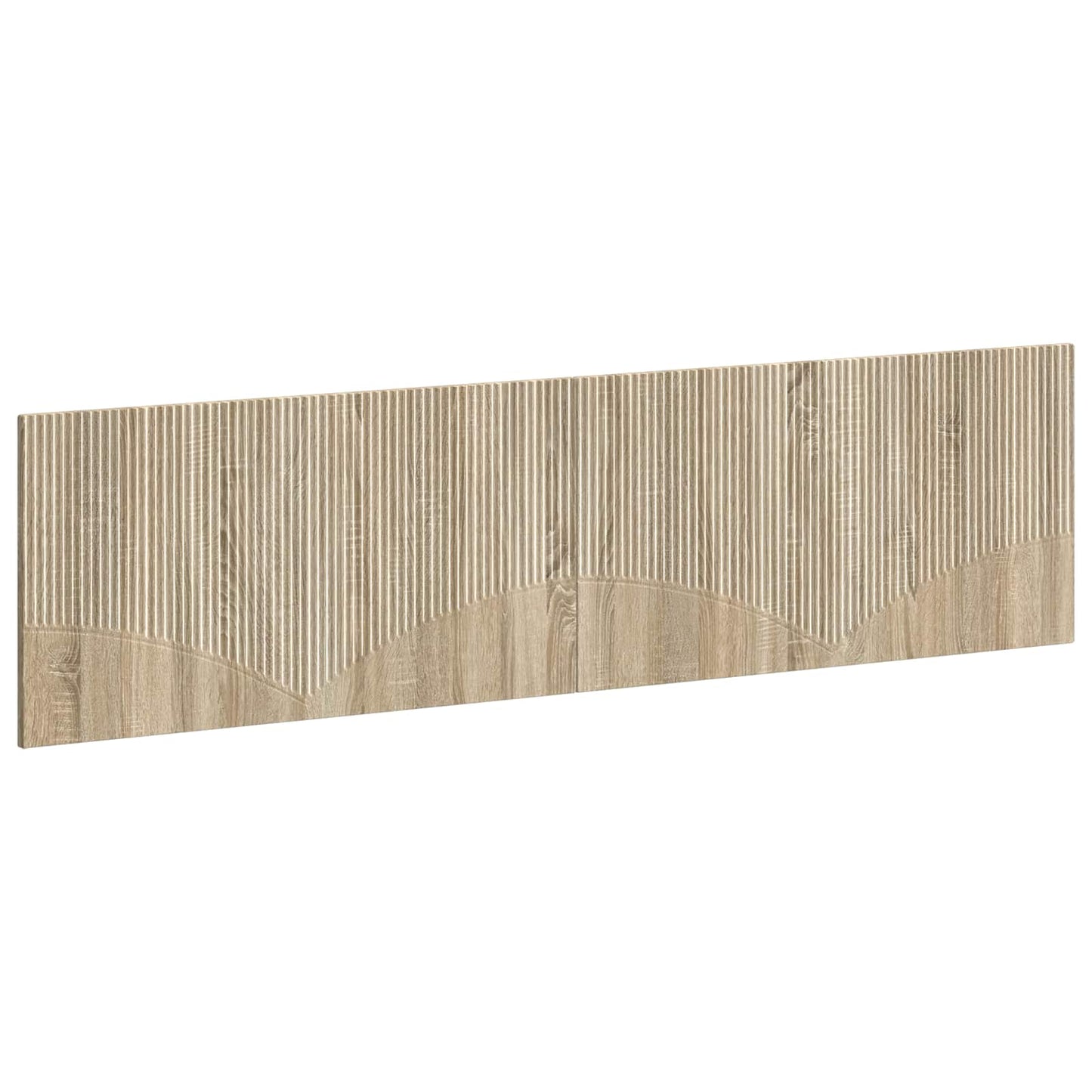 vidaXL Wall-Mounted Headboard HOORN Sonoma Oak Engineered Wood