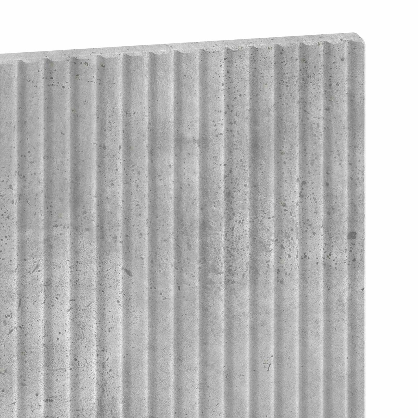 vidaXL Wall-Mounted Headboard HOORN Concrete Grey Engineered Wood