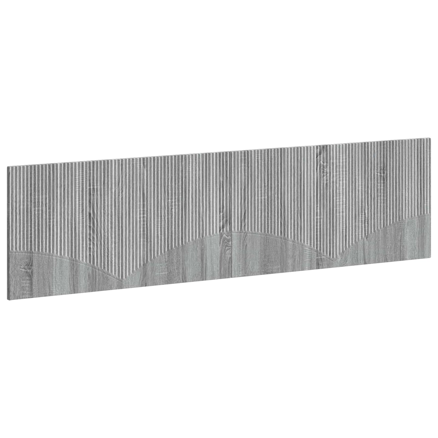 vidaXL Wall-Mounted Headboard HOORN Grey Sonoma Engineered Wood