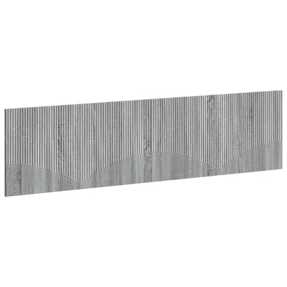 vidaXL Wall-Mounted Headboard HOORN Grey Sonoma Engineered Wood
