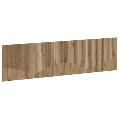 vidaXL Wall-Mounted Headboard HOORN Artisan Oak Engineered Wood