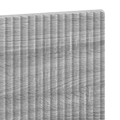 vidaXL Wall-Mounted Headboard HOORN Grey Sonoma Engineered Wood
