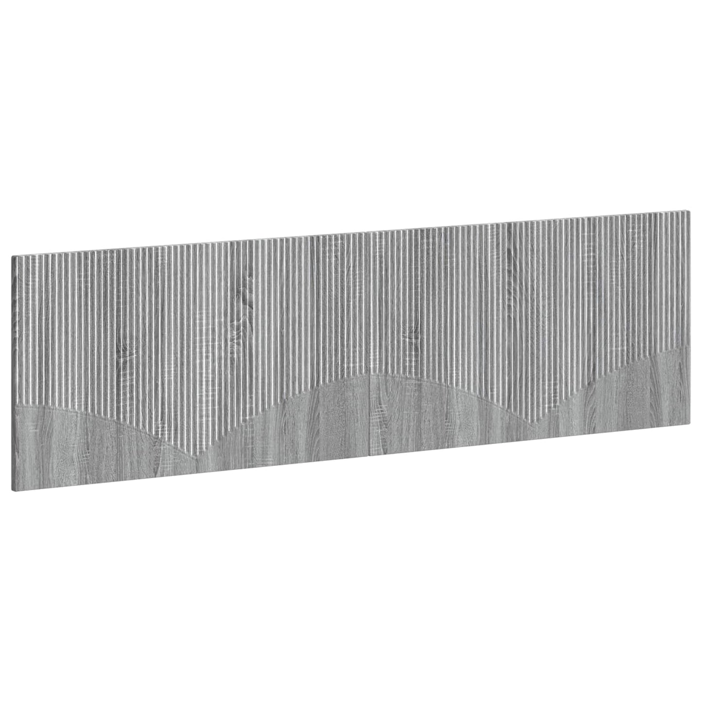 vidaXL Wall-Mounted Headboard HOORN Grey Sonoma Engineered Wood