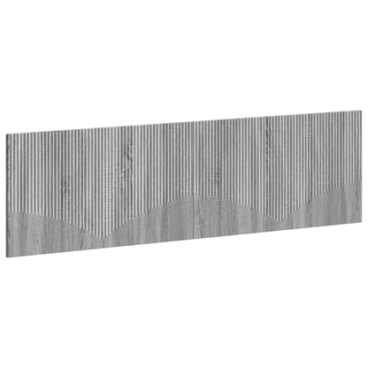 vidaXL Wall-Mounted Headboard HOORN Grey Sonoma Engineered Wood