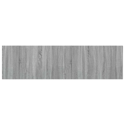 vidaXL Wall-Mounted Headboard HOORN Grey Sonoma Engineered Wood