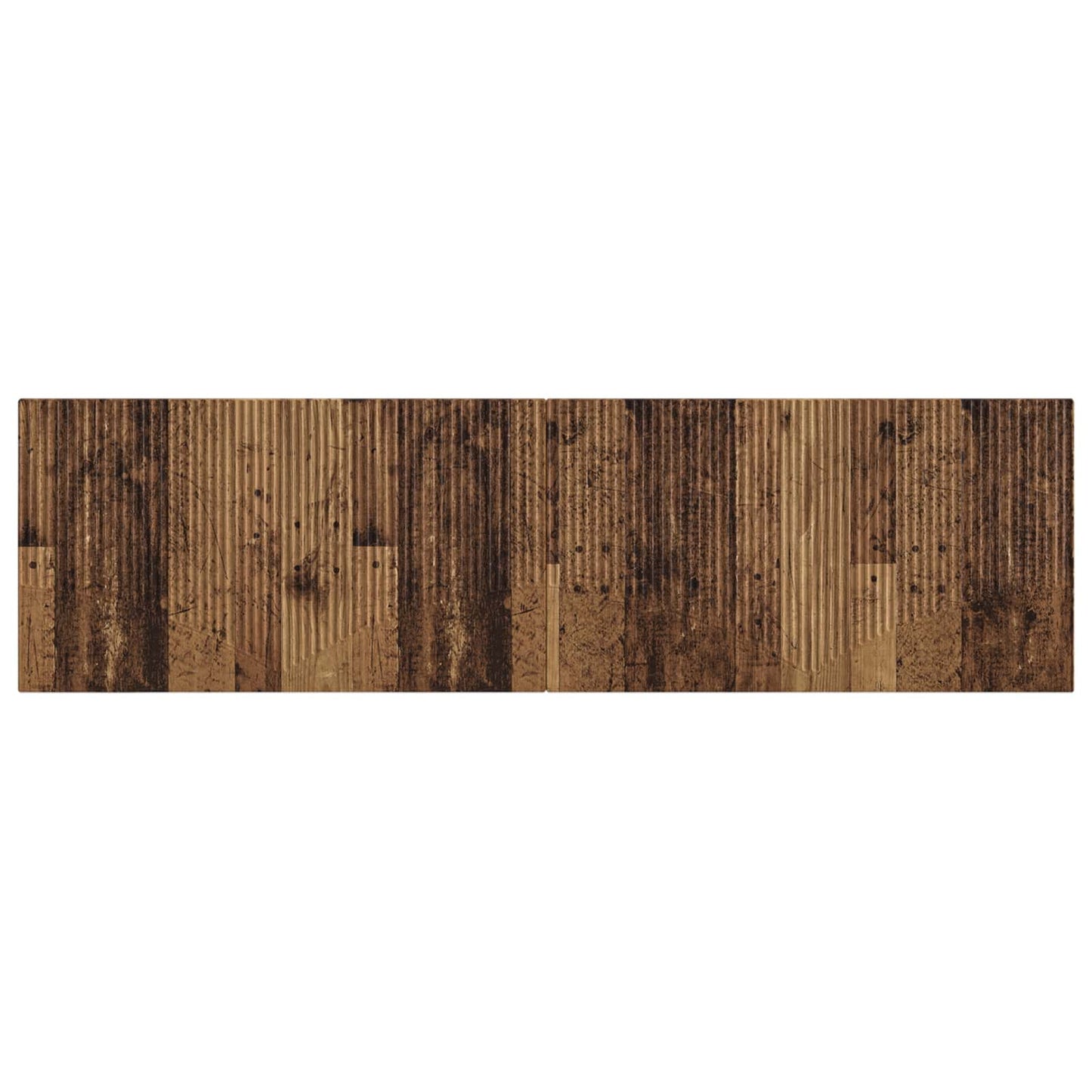 vidaXL Wall-Mounted Headboard HOORN Old Wood Engineered Wood