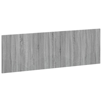 vidaXL Wall-Mounted Headboard HOORN Grey Sonoma Engineered Wood