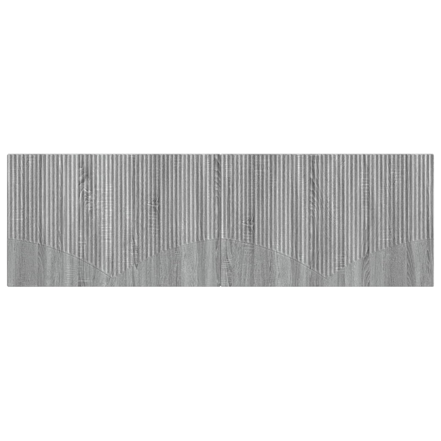 vidaXL Wall-Mounted Headboard HOORN Grey Sonoma Engineered Wood