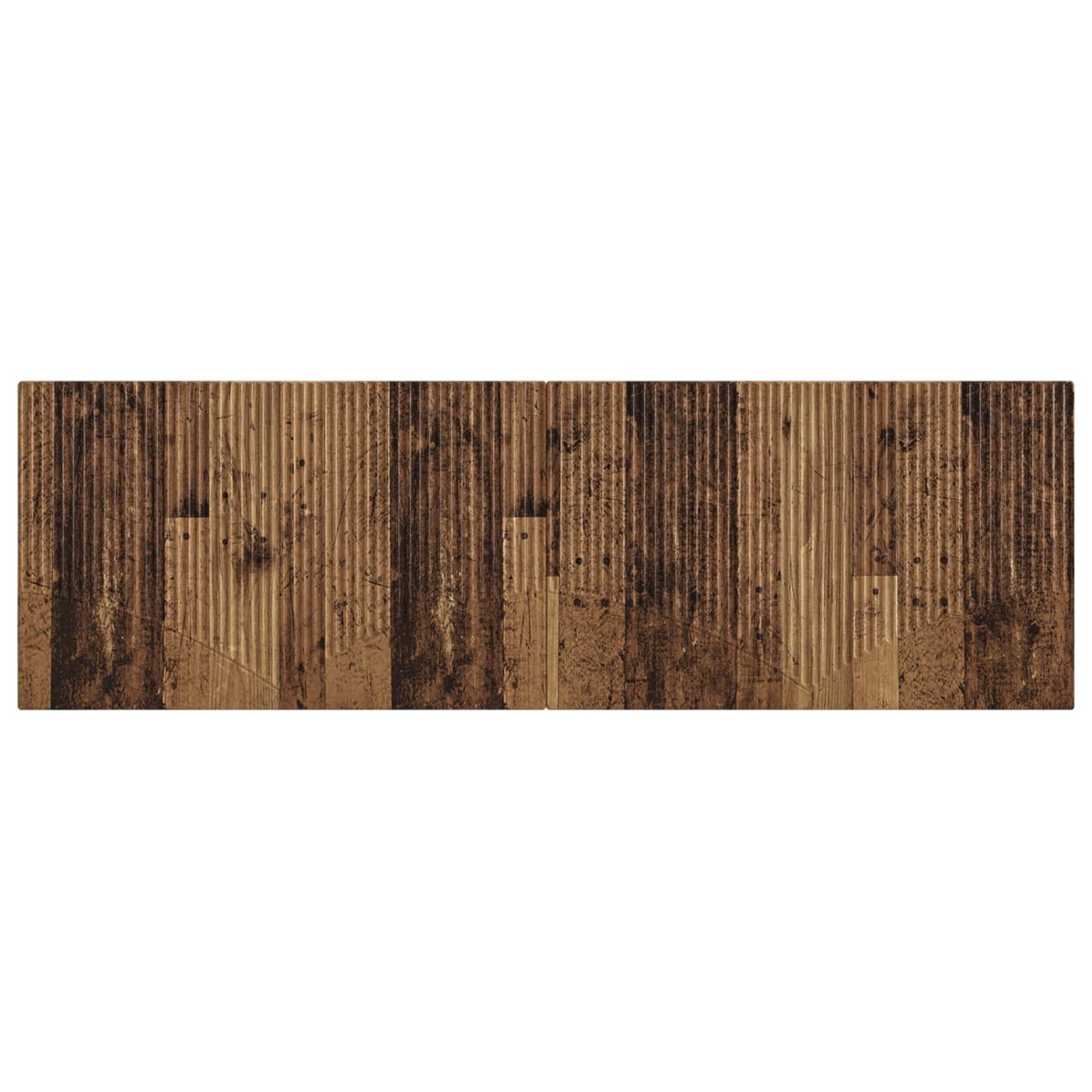 vidaXL Wall-Mounted Headboard HOORN Old Wood Engineered Wood