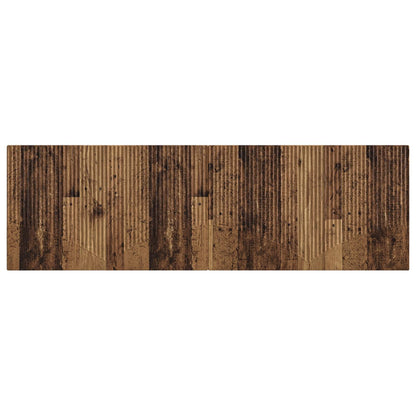 vidaXL Wall-Mounted Headboard HOORN Old Wood Engineered Wood