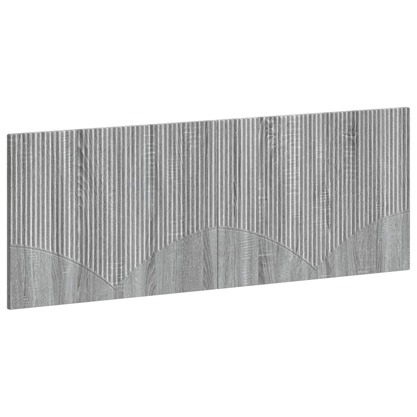 vidaXL Wall-Mounted Headboard HOORN Grey Sonoma Engineered Wood