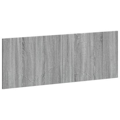 vidaXL Wall-Mounted Headboard HOORN Grey Sonoma Engineered Wood