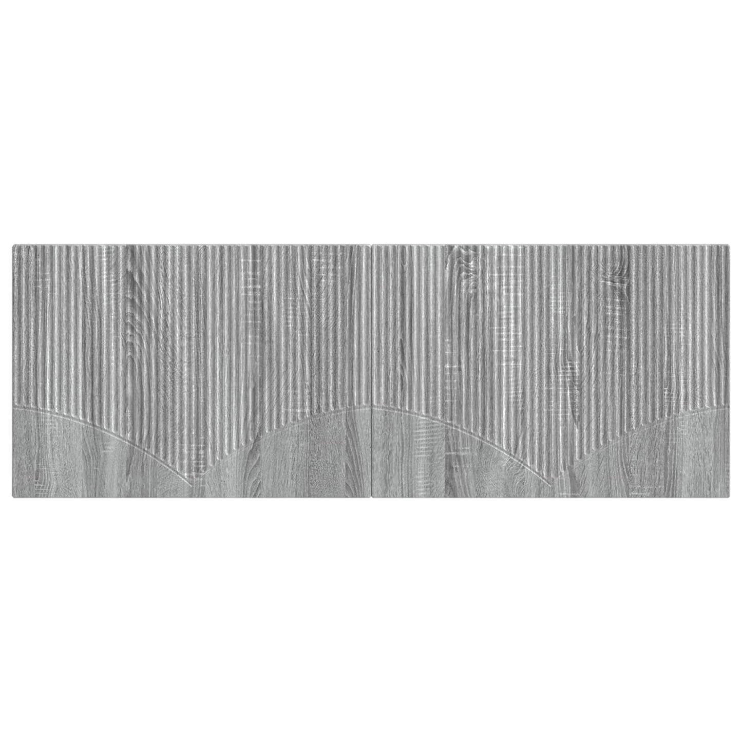 vidaXL Wall-Mounted Headboard HOORN Grey Sonoma Engineered Wood