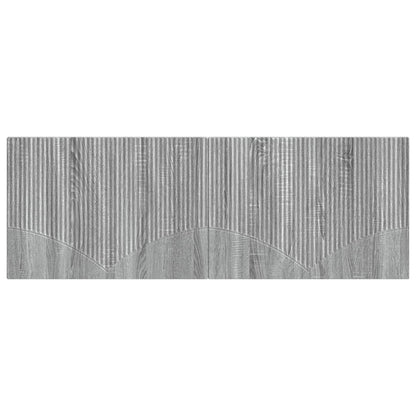vidaXL Wall-Mounted Headboard HOORN Grey Sonoma Engineered Wood